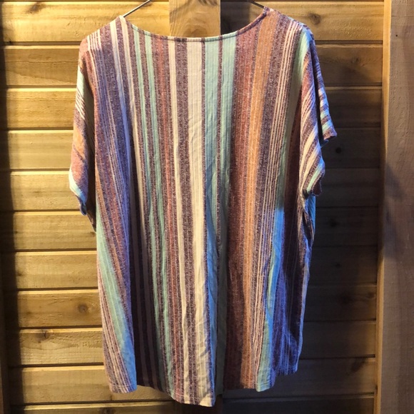 W5 Tie Front Dolman Top - Picture 3 of 4